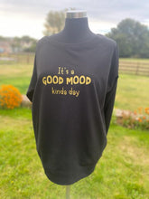 Load image into Gallery viewer, Ladies Gold Slogan Design Jumper
