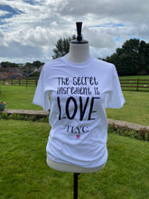 Load image into Gallery viewer, Love Quote Short Sleeve Tee