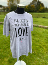 Load image into Gallery viewer, Love Quote Short Sleeve Tee