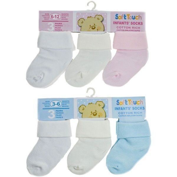 Soft Touch Infant Socks