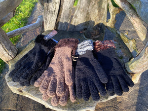 Ladies Feather  Gloves