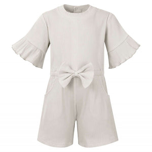 Children's Ribbed Playsuit