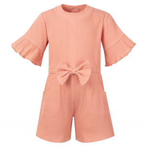 Children's Ribbed Playsuit